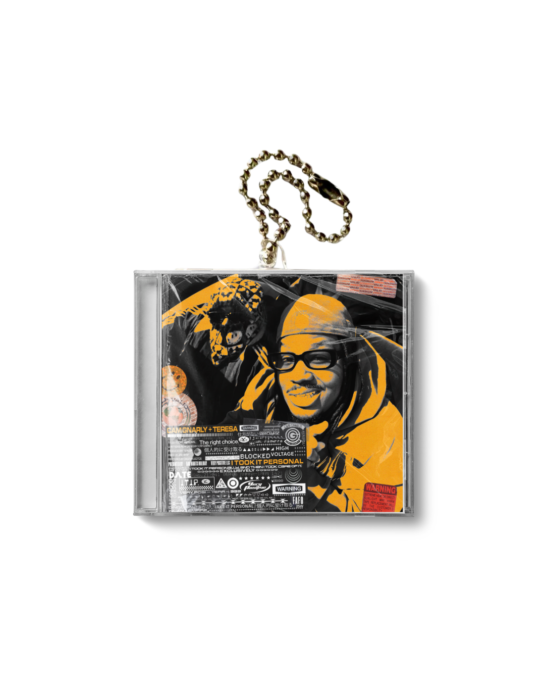 “I Took It Personal” NFC Album Keychain