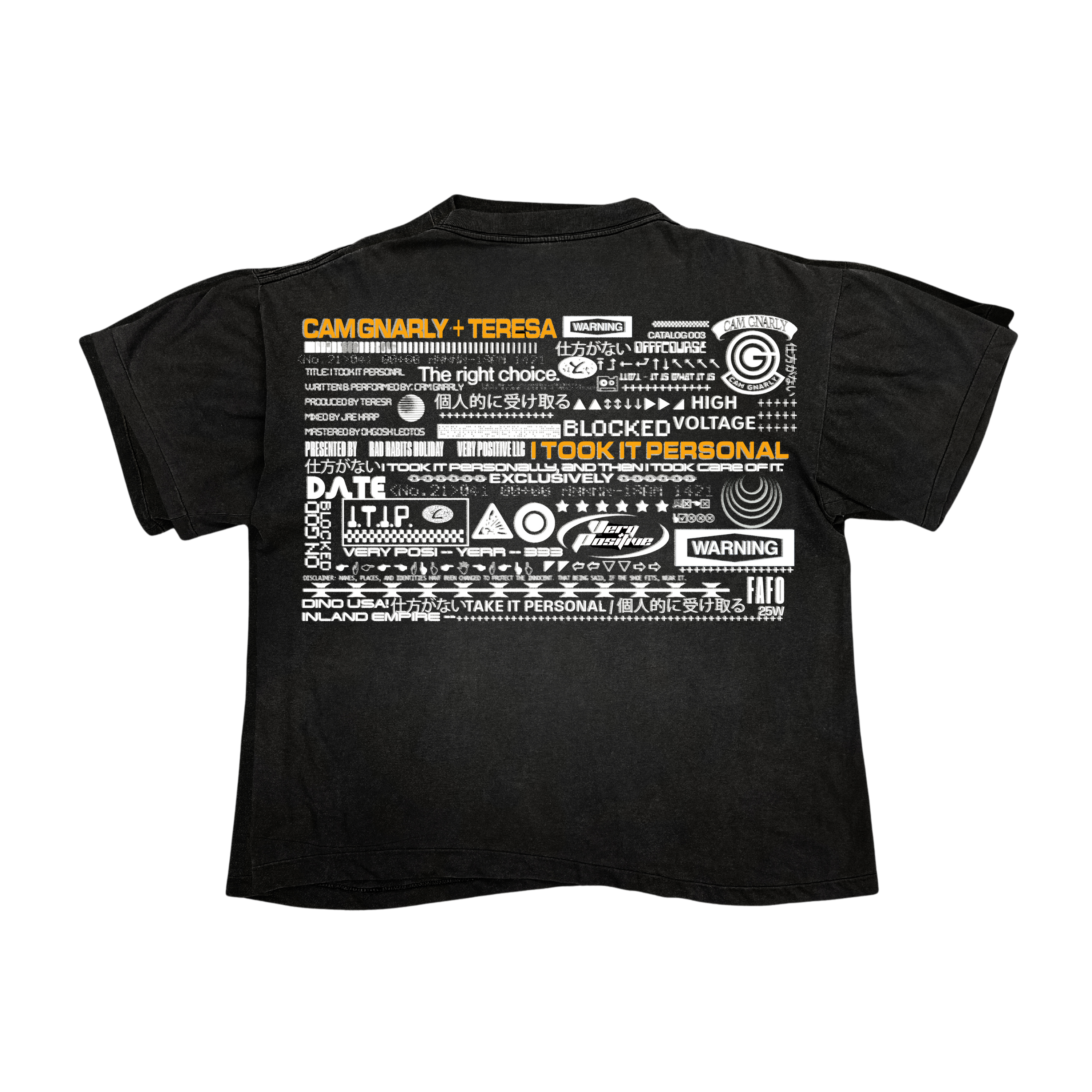 I TOOK IT PERSONAL - T-SHIRT